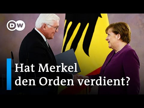 Kritik an der Verleihung des Großkreuzes an Alt-Bundeskanzlerin Angela Merkel | DW Nachrichten