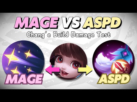 Chang’e Damage Test | Mage Build vs ASPD Build - MLBB Experiment