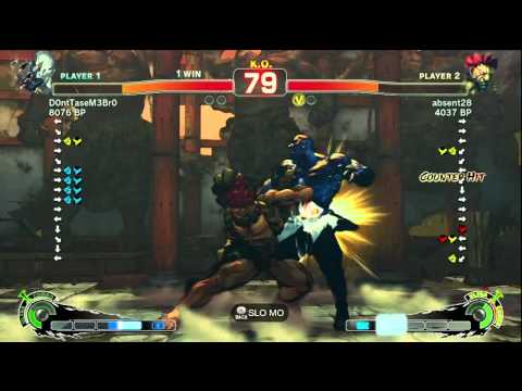 D0ntTaseM3Br0 (Seth) vs absent28 (Akuma) SSF4 Endless Battle