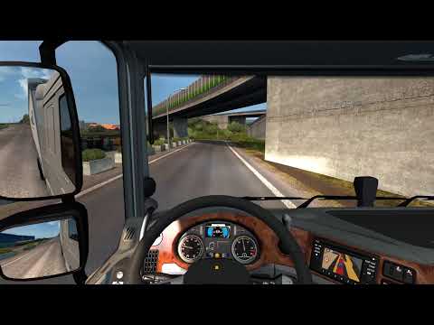Euro Truck Simulator 2 ProMods #6 DAF XF Euro 6 - Krone Profi Liner - Rijeka (HR) to Vienna (A)