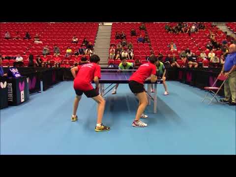 Alexander Bu, a table tennis player --- In 2017 Canadian Championships