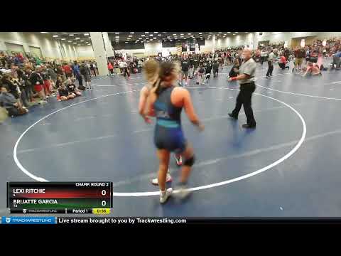 152 Lbs Champ. Round 2 - Brijatte Garcia, TX Vs Lexi Ritchie, IL 3e74