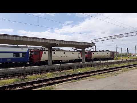 Trenul Regio 5423 Bacau - Iasi pleaca din Gara Bacau (02.05.2021)