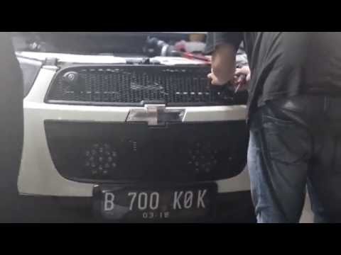 Installation Feniex Cannon on Chevy Captiva