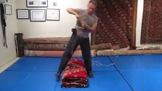 How to properly fold an oriental rug