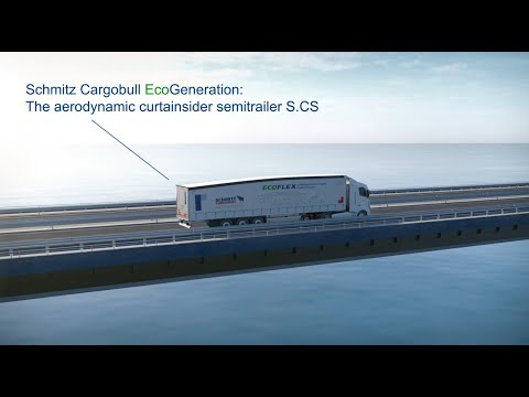 EcoGeneration Aerodynamic Semi-Trailer - Schmitz Cargobull [English]