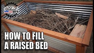 How To Fill A Raised Garden Bed CHEAP!