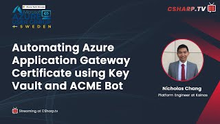 Automating Azure Application Gateway Certificate using Key Vault and ACME Bot