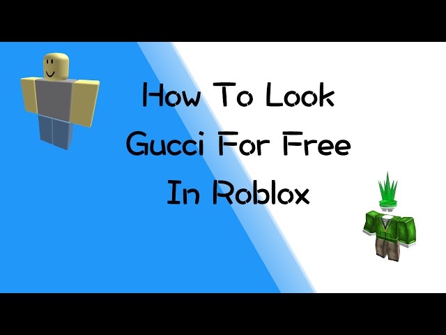 gucci outfit roblox