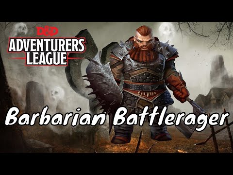 Barbarian Battlerager Archetype for D&D 5E