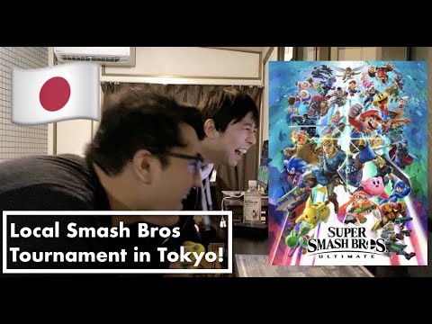 I went to a Local Smash Bros Ultimate Tournament in Tokyo! 東京でローカルのスマブラ大会！
