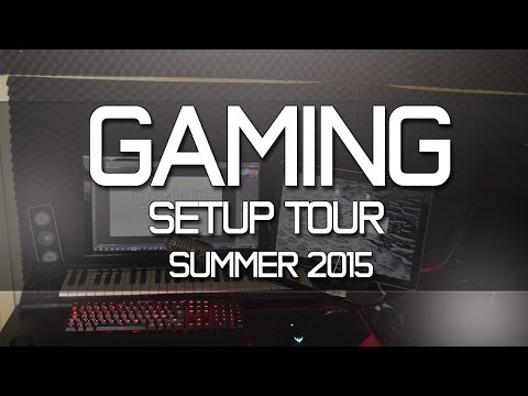 Ultimate Gaming Setup Tour! - Summer 2015