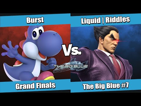 The Big Blue #7 Grand FInals - Burst (Yoshi) vs Liquid | Riddles (Kazuya)