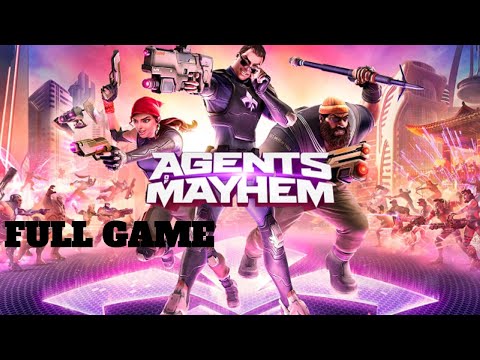 Agents Of Mayhem | Full Game Walkthrough | No Commentary | Xbox One Series X (1080p)