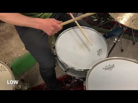 1970s Ludwig 5x14 Standard Aluminum Snare Drum