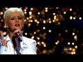 HD Christina Aguilera Have Yourself A Merry Little Chrismas Live Disney Christmas Parade