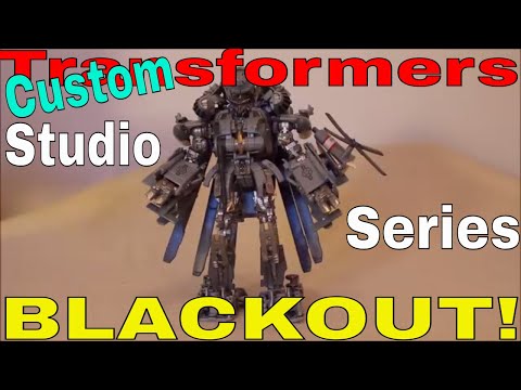 Transformers Studio Series Custom Blackout - GotBot True Review NUMBER 402
