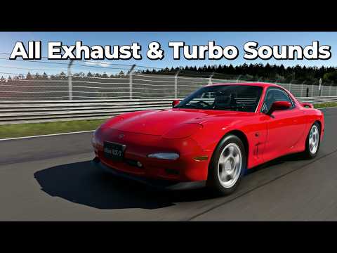 Thumbnail for ɛ̃fini Mazda RX-7 Exhausts & Turbo Sounds | Gran Turismo 7 Update (1.68) by Ɛ̃fini