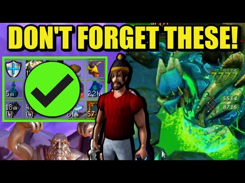 Buffs You NEED To Reach Your FULL Potential In PvM!