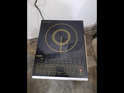 Philips Induction Viva Collection HD4938/01 2100 watt With Sensor Touch Panel Unboxing