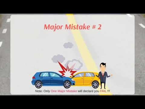 UAE Driving License - 5 Major Mistakes to avoid during RTA Road Test UAE