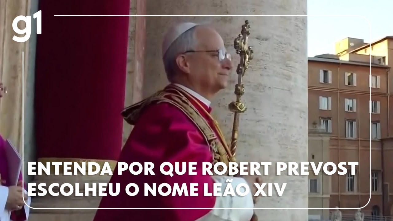 Saiba por que o cardeal Robert Prevost escolheu o nome Leão XIV ao se tornar o novo Papa