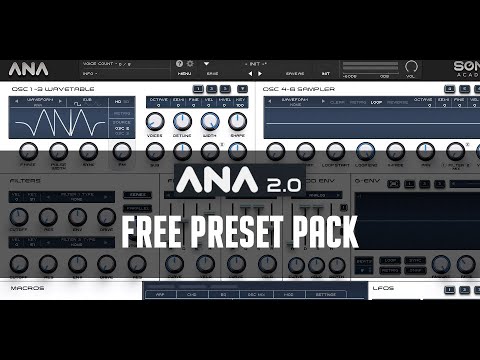 FREE ANA2 Preset Pack v.1