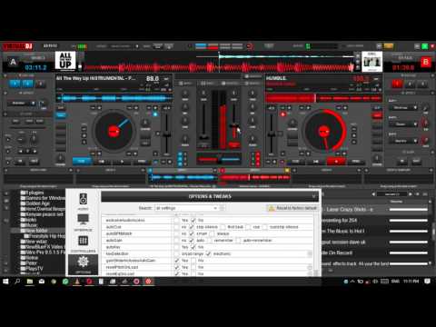 Virtual Dj 8 settings for scratching
