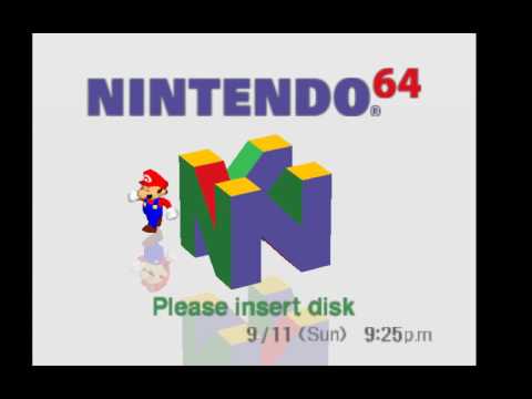 Nintendo 64 DD Startup (USA Version)