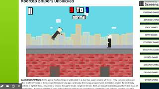 Rooftop Snipers - Unblocked Games 76