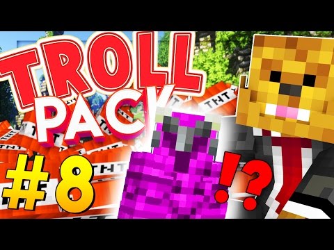 MOST OVERPOWERED ARMOR IN MINECRAFT - Minecraft TROLL PACK #8 | JeromeASF