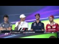 F1 2017 - Press Conference - Alonso: Equal engines for everyone!