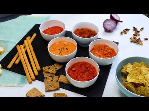 Party Dips mit Ajvar