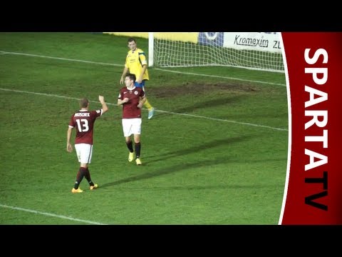 POHÁR: Zlín - Sparta 0:1 (24.9.2013)
