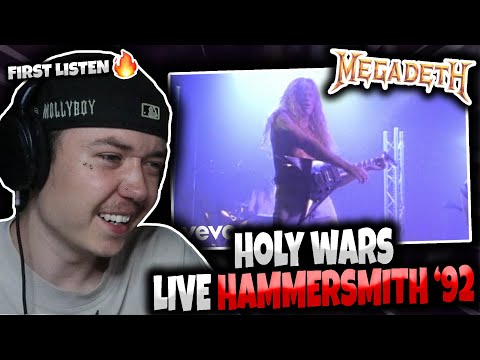 HIP HOP FAN'S FIRST TIME HEARING 'Megadeth - Holy Wars... LIVE Hammersmith 1992' | GENUINE REACTION