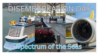 DISEMBARKATION : A DAY OF CRUISE TRUE REALITY IN HONGKONG !?
