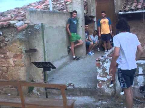 Saltos humildes en Salas de Bureba