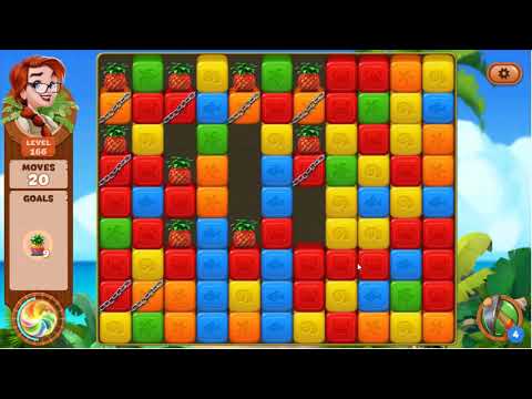 Lost Island Blast Adventure Level 166 - No Boosters