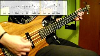 George Baker - Little Green Bag (Bass Cover) (Play Along Tabs In Video)