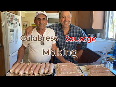 Calabrese Sausage Making: A Generational Italian Recipe
