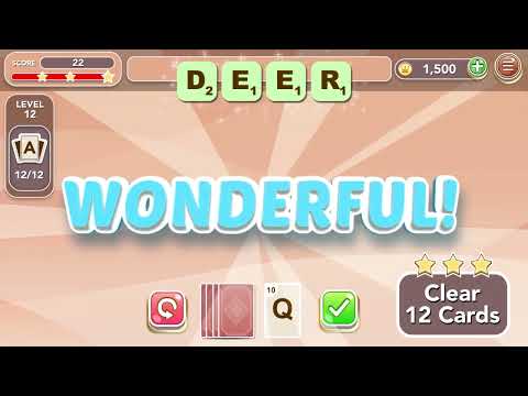 Word Deal Card Game Word Games Video