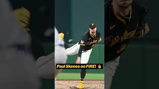 Skenes bringing the heat! ????