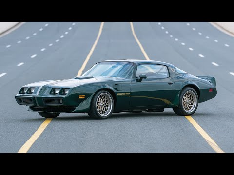 This is a 1979 Pontiac Trans Am Firebird with a new 430bhp V8