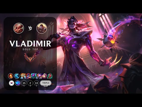 Vladimir Top vs Jayce - KR Grandmaster Patch 14.6