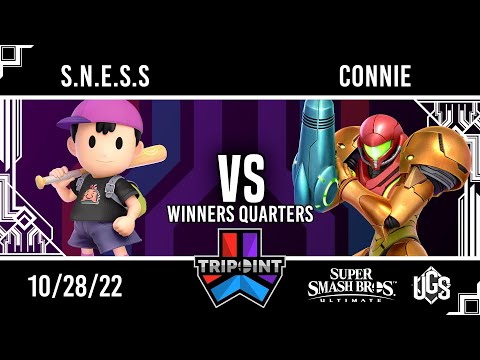 Tripoint Smash 165  -  Winners Quarters  -  S.N.E.S.s(Ness) Vs. Connie(Samus)