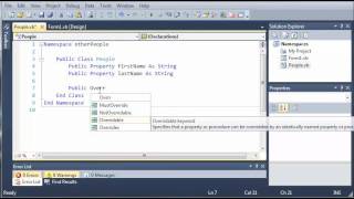 Visual Basic Tutorial - 102 - Introduction To Namespaces
