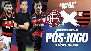 LANÚS X FLAMENGO AO VIVO: PÓS-JOGO DA RECOPA SUL-AMERICANA NO LINHA DE PASSE