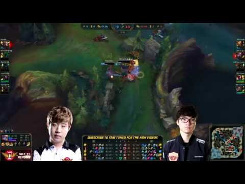 SKT T1 Faker & Duke   Lucian and Poppy ► S6 Ranked Challenger KR HIGHLIGHTS