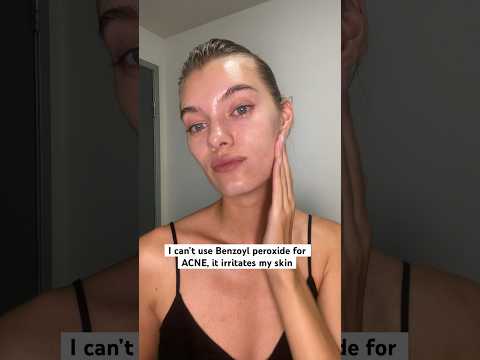 How to use Benzoyl peroxide on sensitive skin 😳🥹😻 #skincare #acne #acneproneskin #skincareforacne