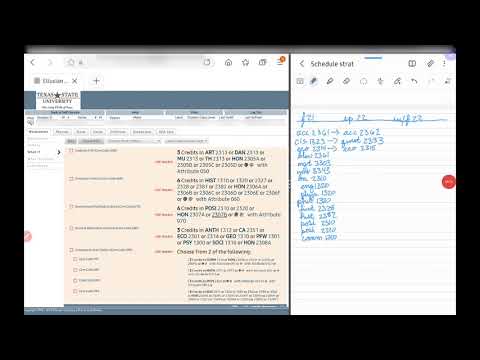 Txst Degree Audit